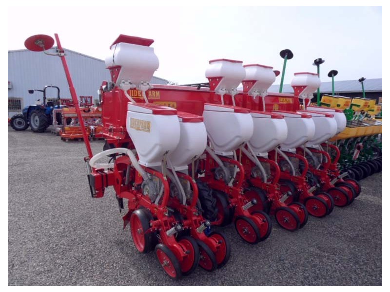 Semoir DISCOVER / 7 rangs tout télescopique / Fertiliseur 1000 L inox