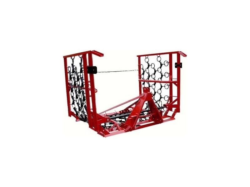 Herse de prairie 6m, repliage hydraulique