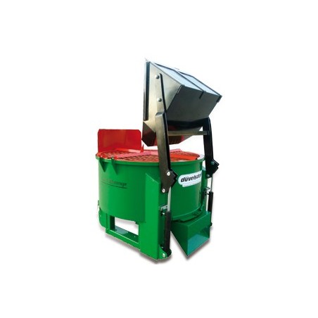 Malaxeur à béton 800 litres / 1200 litres volume total / avec chargeuse