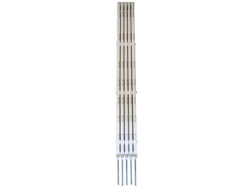Piquet de clôture PVC blanc 105 cm