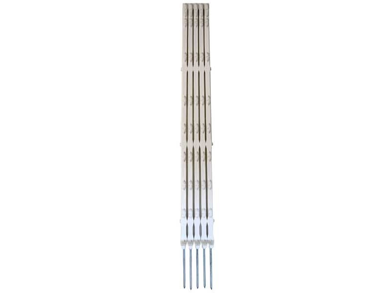 Piquet de clôture PVC blanc 105 cm