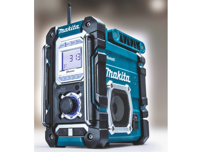Makita - Makita DMR 108 Z Radio de chantier Bluetooth 7,2 - 18 V Solo -  sans batterie, sans chargeur - Radio de chantier - Rue du Commerce