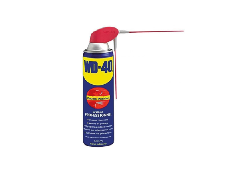 Dégrippant WD-40 spray 500 ml - Smart Straw